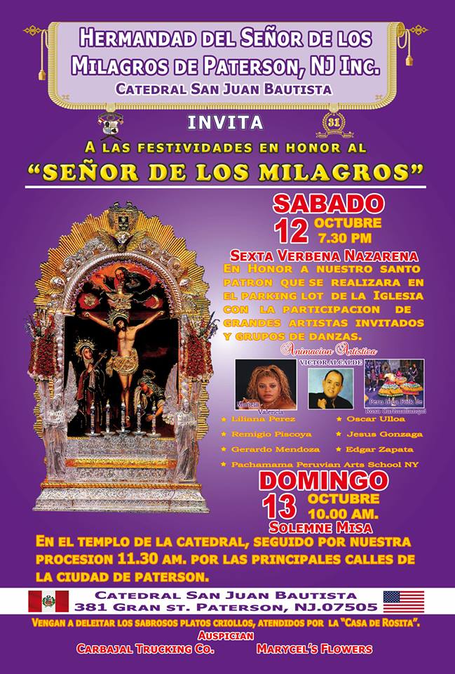 FLYER VERBENA Y PROCESION 2013