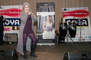 Desfile de moda con prendas confeccionadas con lana de Alpaca.