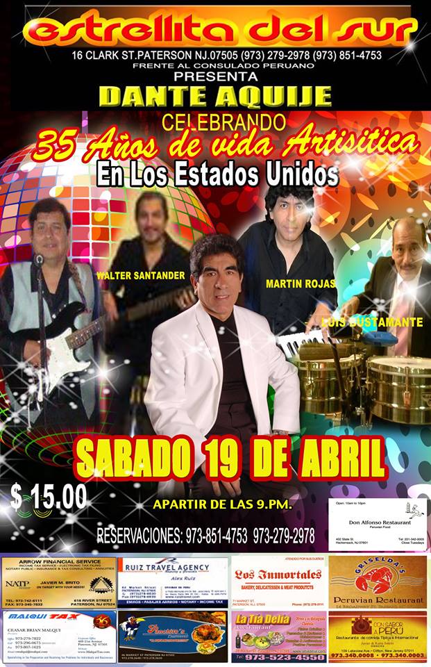 041314 DANTE AQUIJE AFICHE