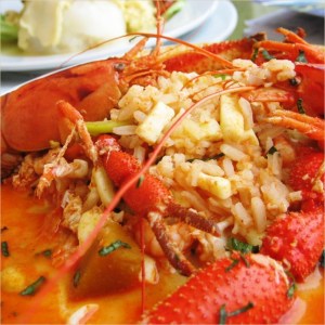 The secret of Chupe is the Peru's Yellow Pepper.