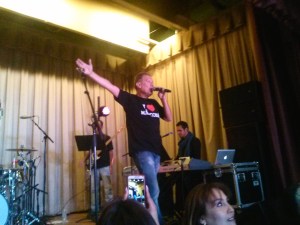 Raul Romero en el Schuetzen Park de North Bergen de North Bergen, Nueva Jersey.