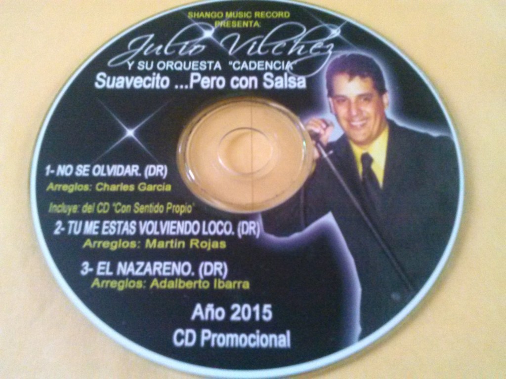 Tras el lanzamiento de este CD, Vilchez prepara su proxima presentacion con su orquesta en vivo.