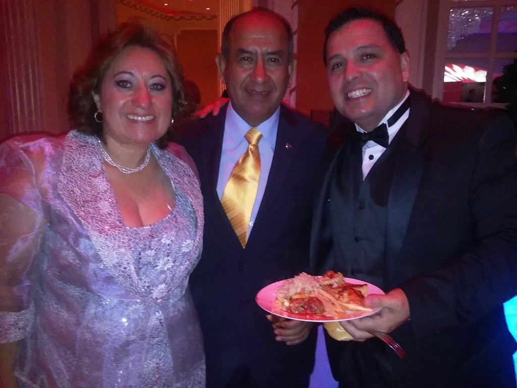 Todos disfrutaron durante la Fiesta de Gala del Desfile Peruano de Nueva York.