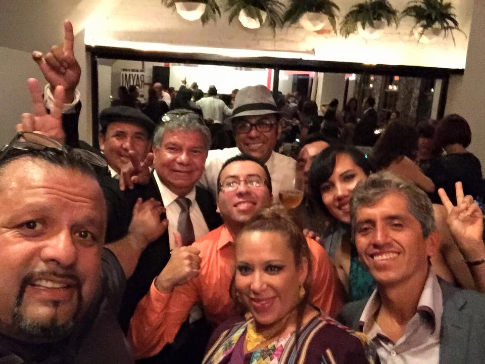 Un selfie en el After Party en el Raymi Restaurant luego de la ceremonia de premiacion.