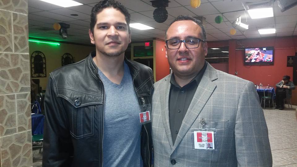 MARIO LPEZ Y SU VICEPRESIDENTE ALVIN CORDOVA