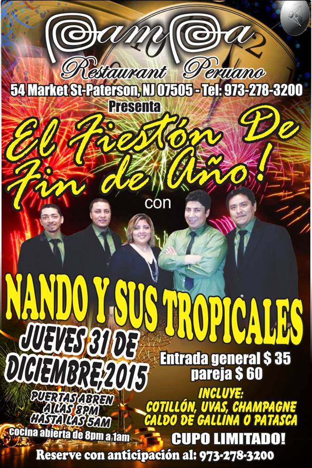 2015 FIESTON DE FIN DE AÑO NANDO Y SUS TROPICALES
