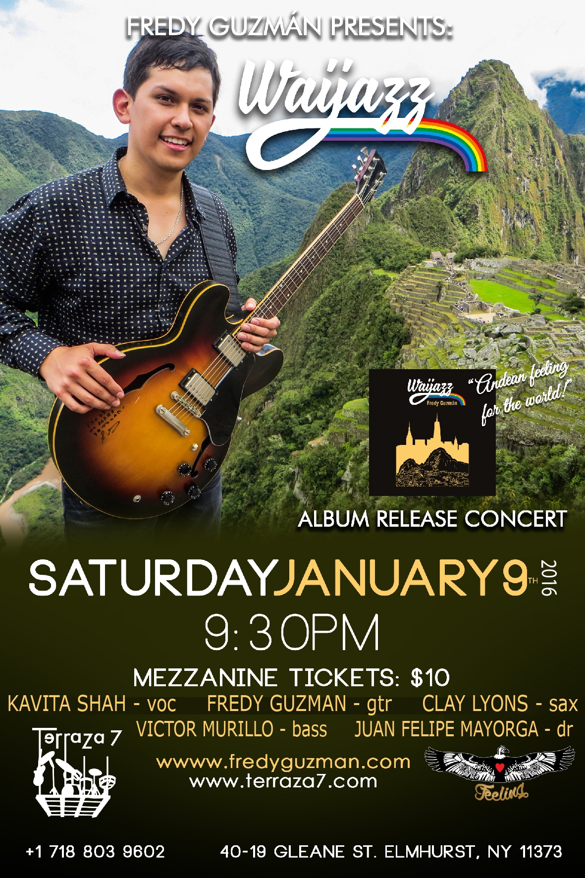 010616  FREDY GUZMAN PRESENTS Fredy Musicos 1