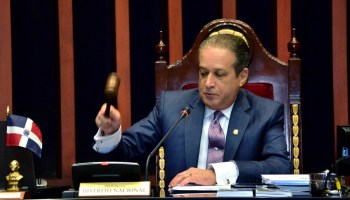 062017 Reinaldo Pared Pérez, actual presidente del senado dominicano y secretario general del Partido de la Liberación Dominicana (PLD)