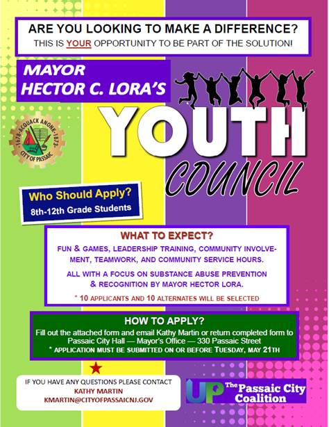 FLYER PASSAIC YOUTH GROUP