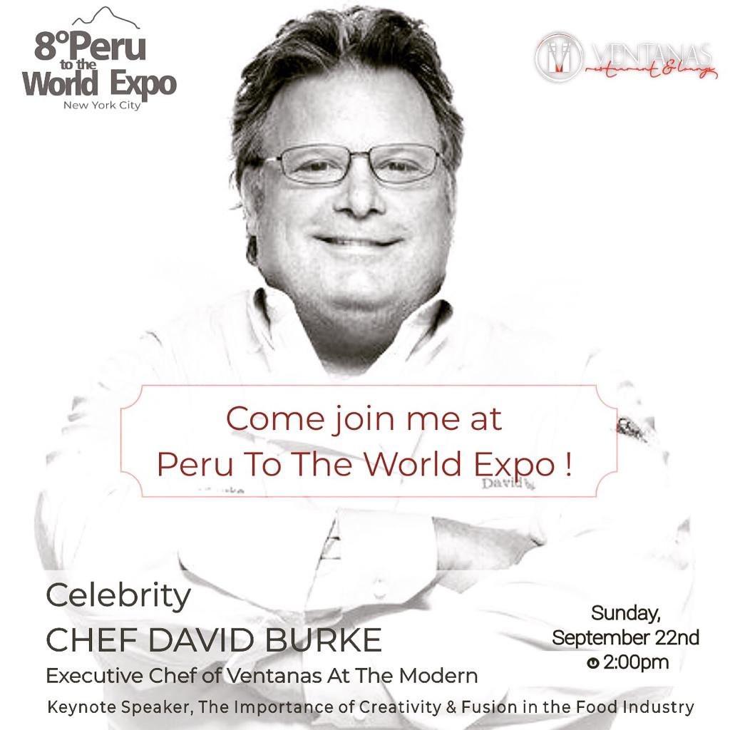 CHEF DAVID BURKE CELEBRITY