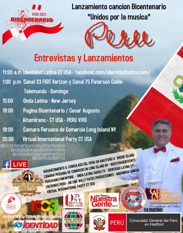 FLYER UNIDOS POR LA MUSICA