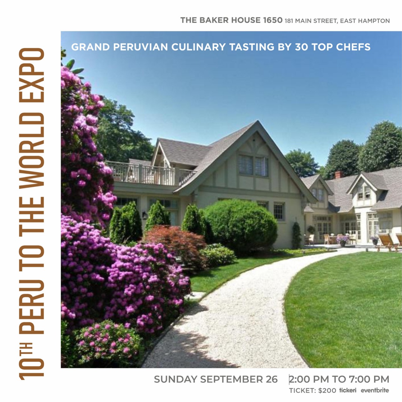 THE BAKER HOUSE - PERU TO THE WORLD EXPO 2021