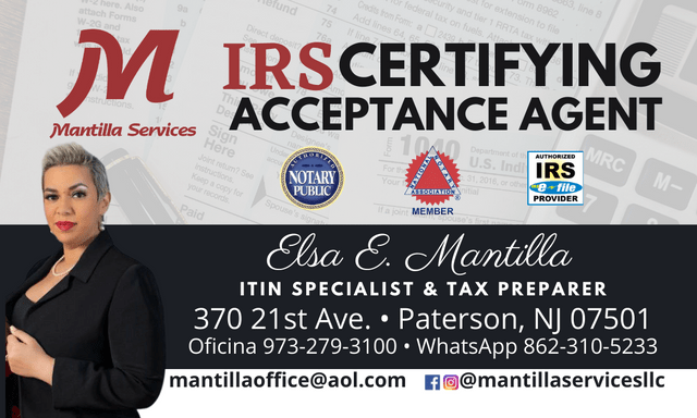 2022 ITIN SPECIALIST