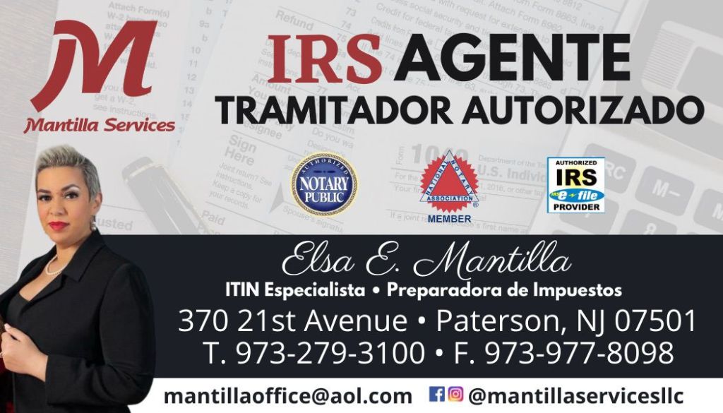 ► ATENCIÓN INMIGRANTES… RECIBAN SERVICIO GARANTIZADO PARA SU INCOME&nbsp;TAX