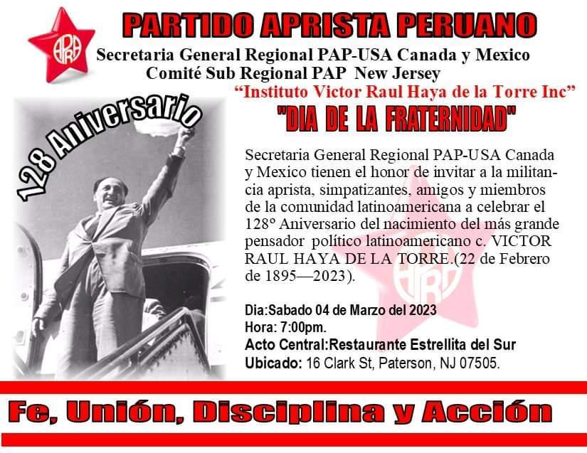 FLYER DIA DE LA FRATERNIDAD