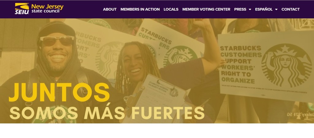 CONSEJO ESTATAL SEIU DE NJ PRESENTA NUEVO SITIO WEB&nbsp;BILINGÜE