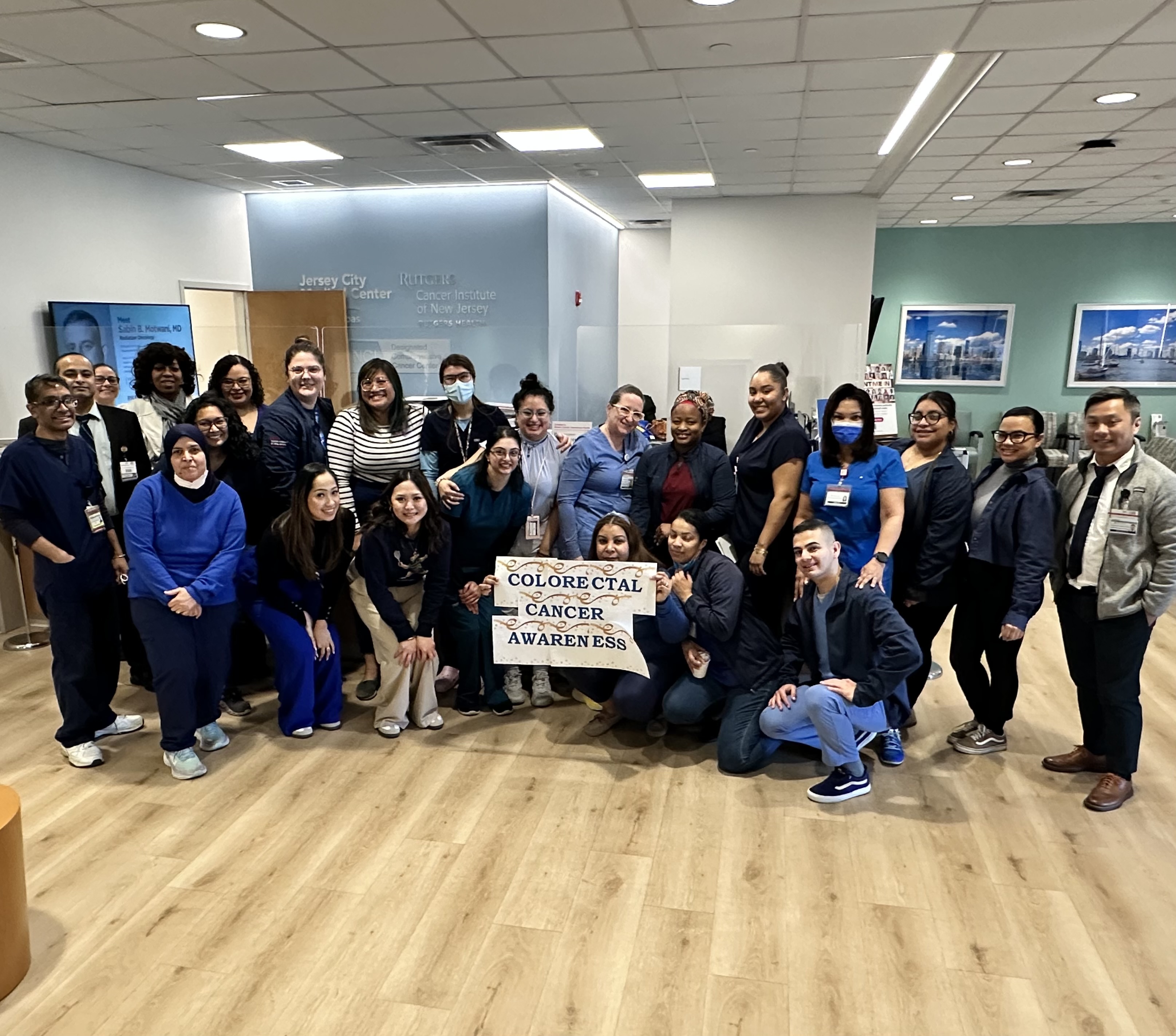 Jersey City Medical Center Go Blue