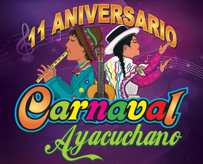 AFICHE CARNAVAL AYACUCHANO 11 ANOS