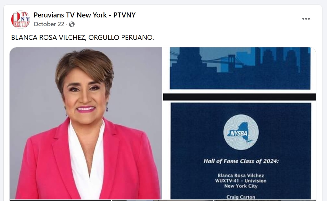BLANCA ROSA VILCHEZ EN PTVNY