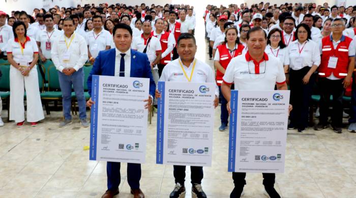 «PENSIÓN 65» LOGRA TRES CERTIFICACIONES PARA FORTALECER SU&nbsp;TRANSPARENCIA