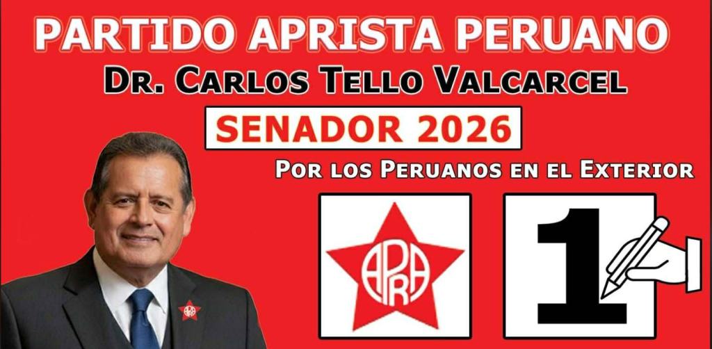 «SIN SEGURIDAD NO HAY DEMOCRACIA», DECLARA EL DR. CARLOS TELLO, CANDIDATO A SENADOR DE LA REPÚBLICA POR «PERUANOS EN EL&nbsp;EXTERIOR»